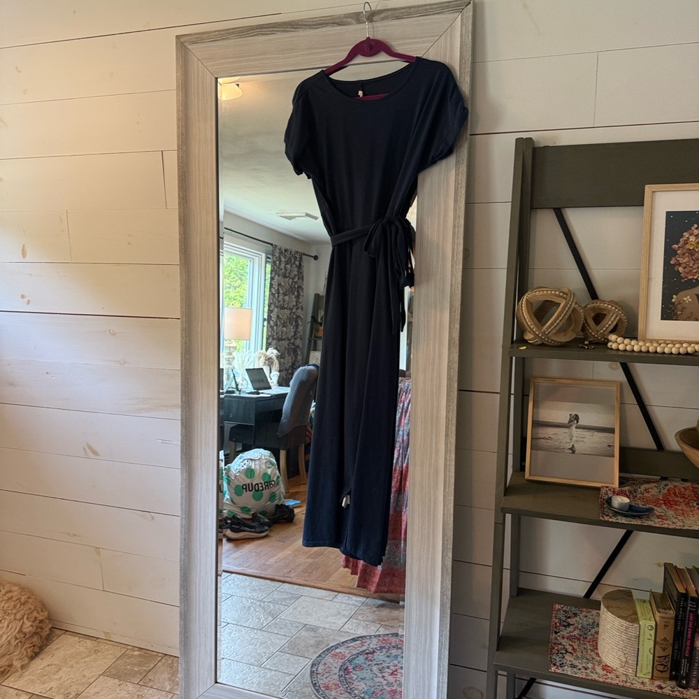 Soft Navy Blue Dress